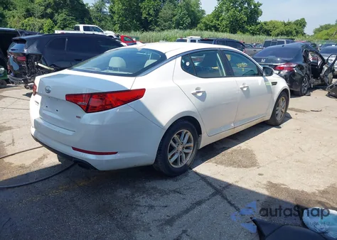 2013 Kia Optima Lx from USA, damaged, VIN KNAGM4A71D5351804